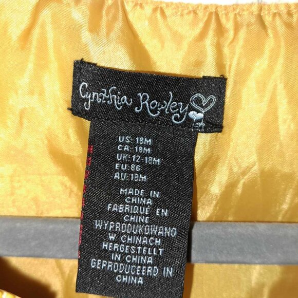 Cynthia Rowley Infant Raincoat 18 months - Picture 5 of 8